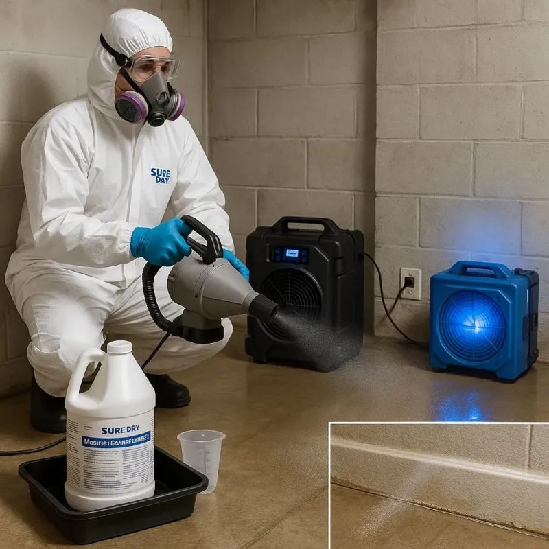 Sanitization and Odor Removal process in North Augusta, SC