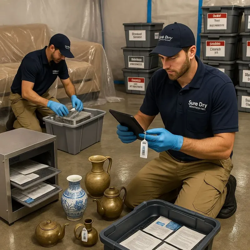 Content Protection and Restoration process in North Augusta, SC
